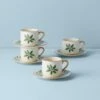 Lenox Holiday Espresso Cup & Saucer, S/4