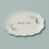 Lenox French Perle Berry Oval Platter