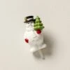 Lenox Profile Winter Snowman Popper