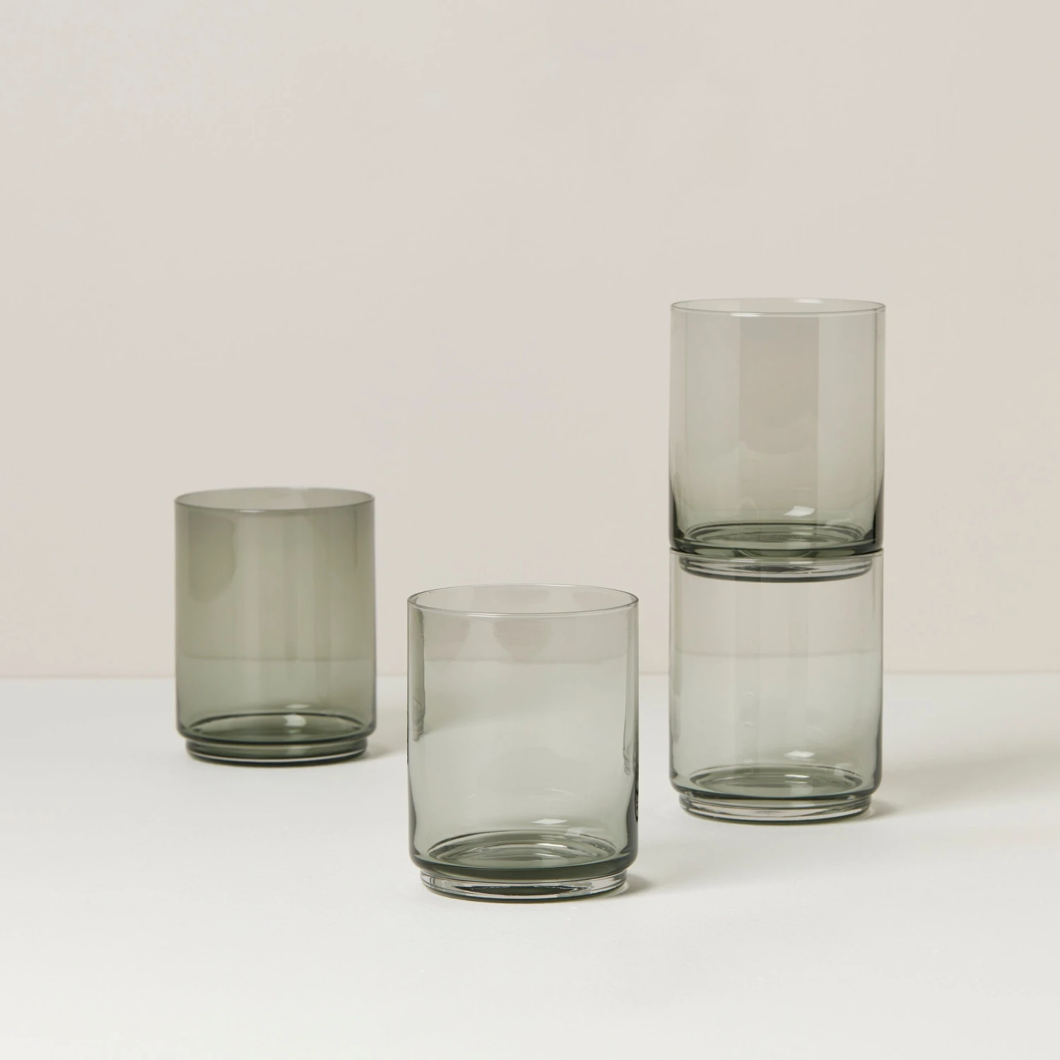 Lenox Tuscany Classics Stackable 4-Piece Tall Glasses 1 Lenox Tuscany Classics Stackable 4-Piece Tall Glasses