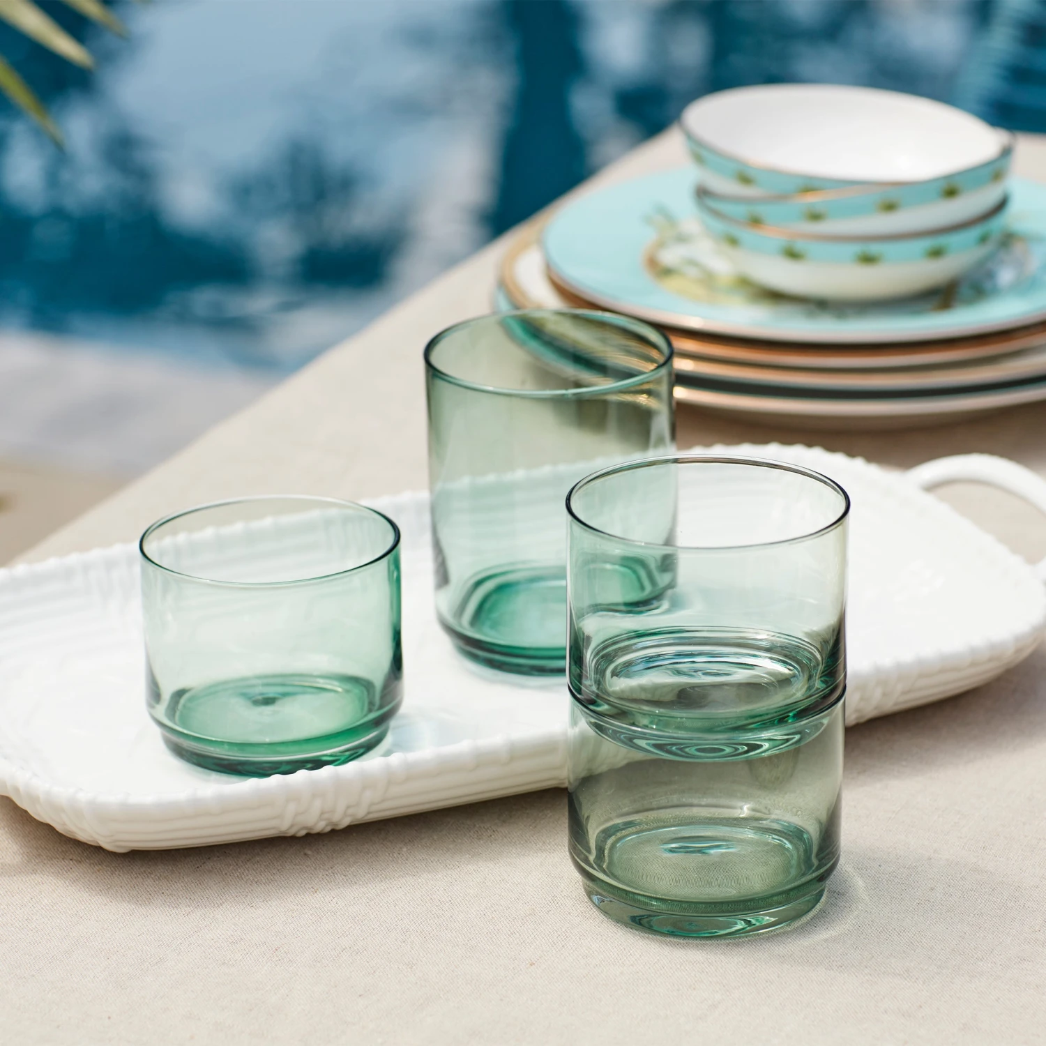 Lenox Tuscany Classics Stackable 4-Piece Tall Glasses 20 Lenox Tuscany Classics Stackable 4-Piece Tall Glasses - Image 20