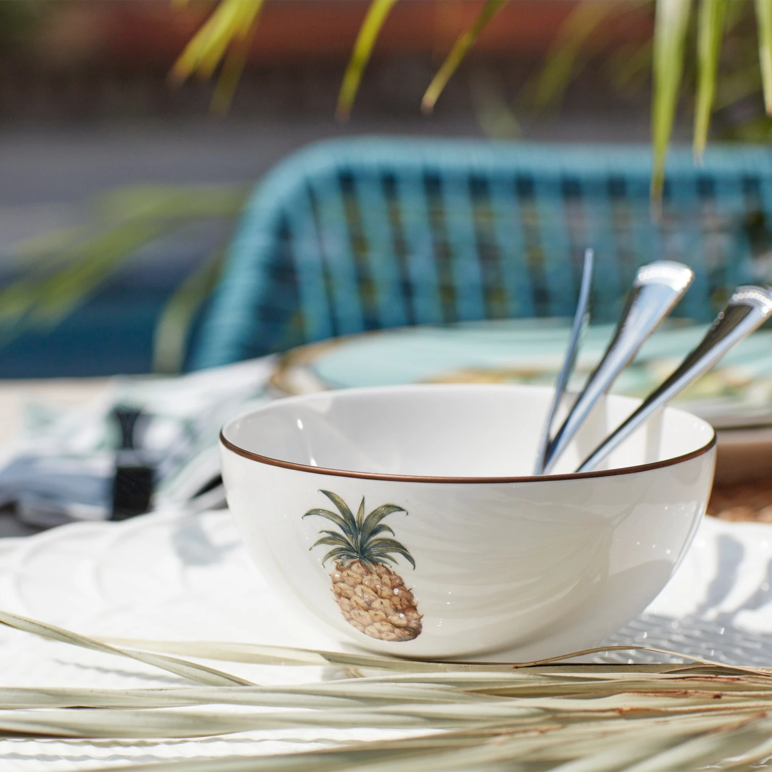 Lenox British Colonial Bamboo Rice Bowl 2 Lenox British Colonial Bamboo Rice Bowl - Image 2