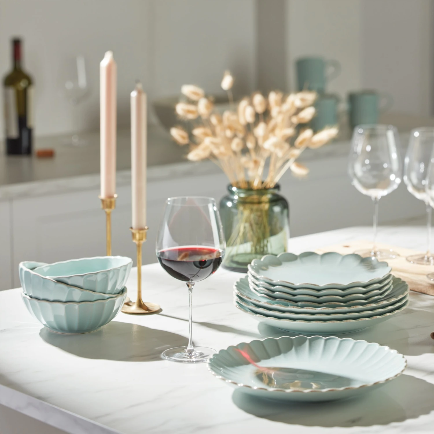 Lenox French Perle Scallop 12-Piece Dinnerware Set 14 Lenox French Perle Scallop 12-Piece Dinnerware Set - Image 14