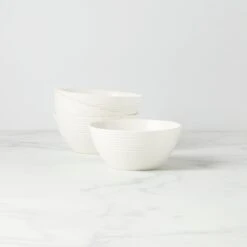 Lenox LX Collective White Fruit Bowls, Set Of 4