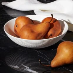 Lenox LX Collective White Serving Bowl -Tableware Store 894665 LNP F23 FEA 1