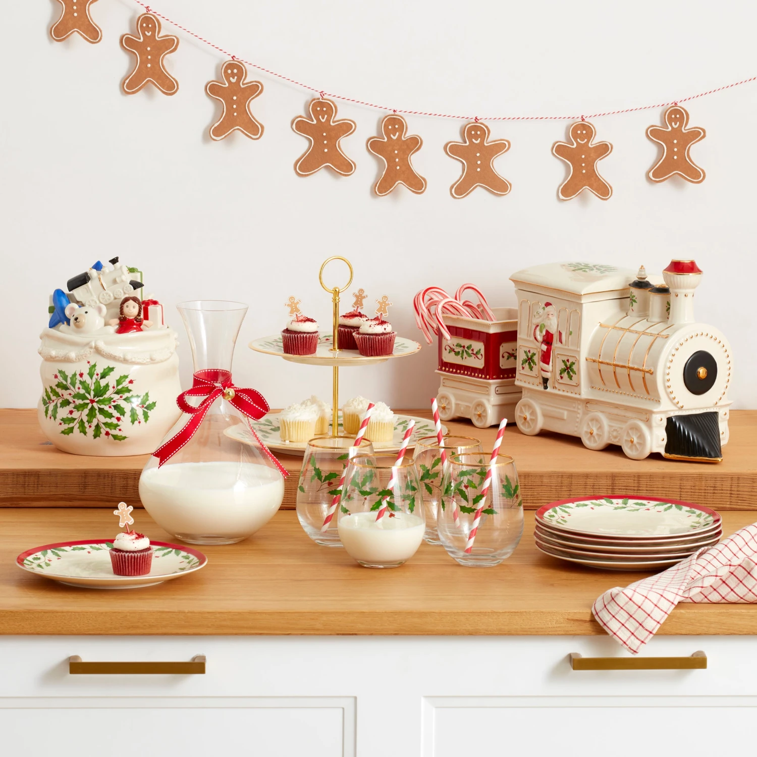 Lenox Holiday 2-Tiered Server 3 Lenox Holiday 2-Tiered Server - Image 3