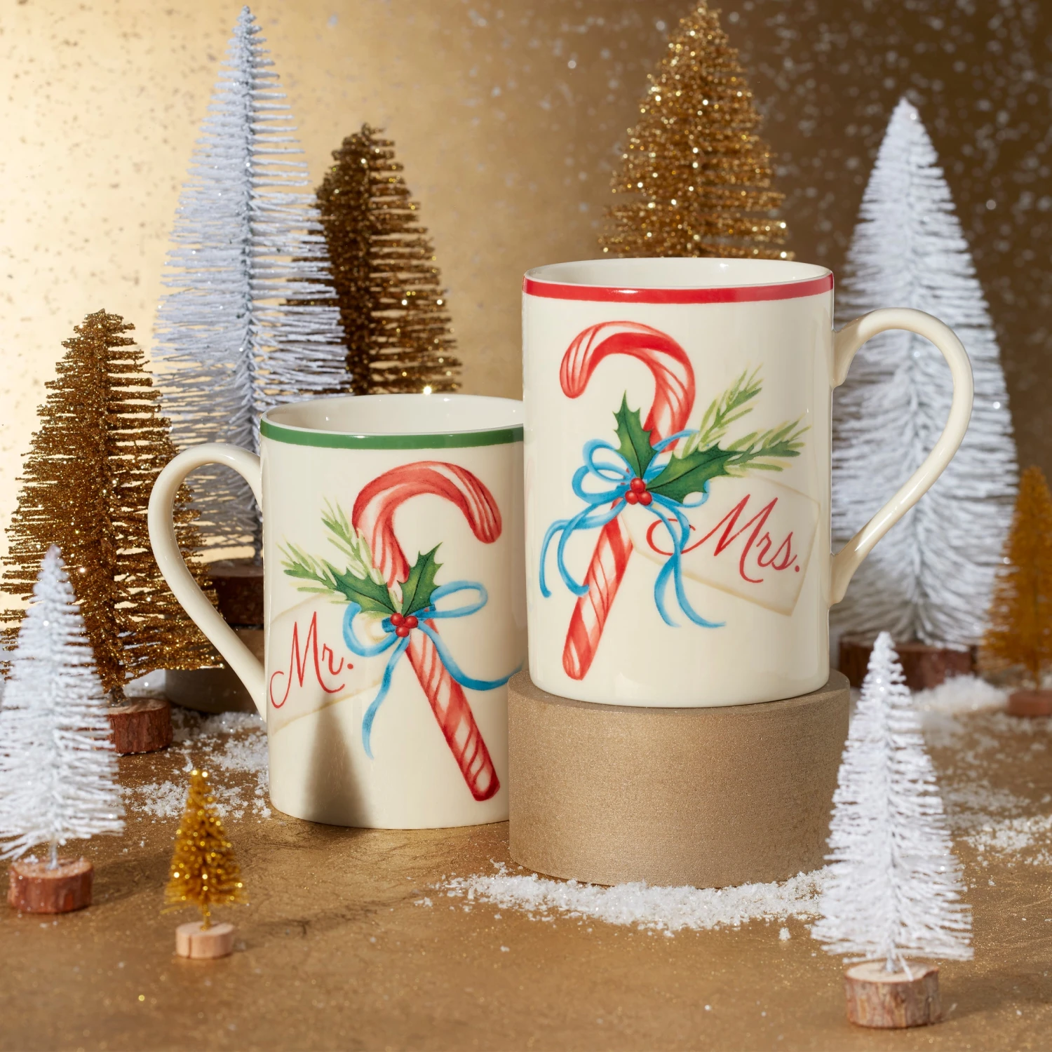Lenox Mr & Mrs 2-Piece Mug Set 2 Lenox Mr & Mrs 2-Piece Mug Set - Image 2
