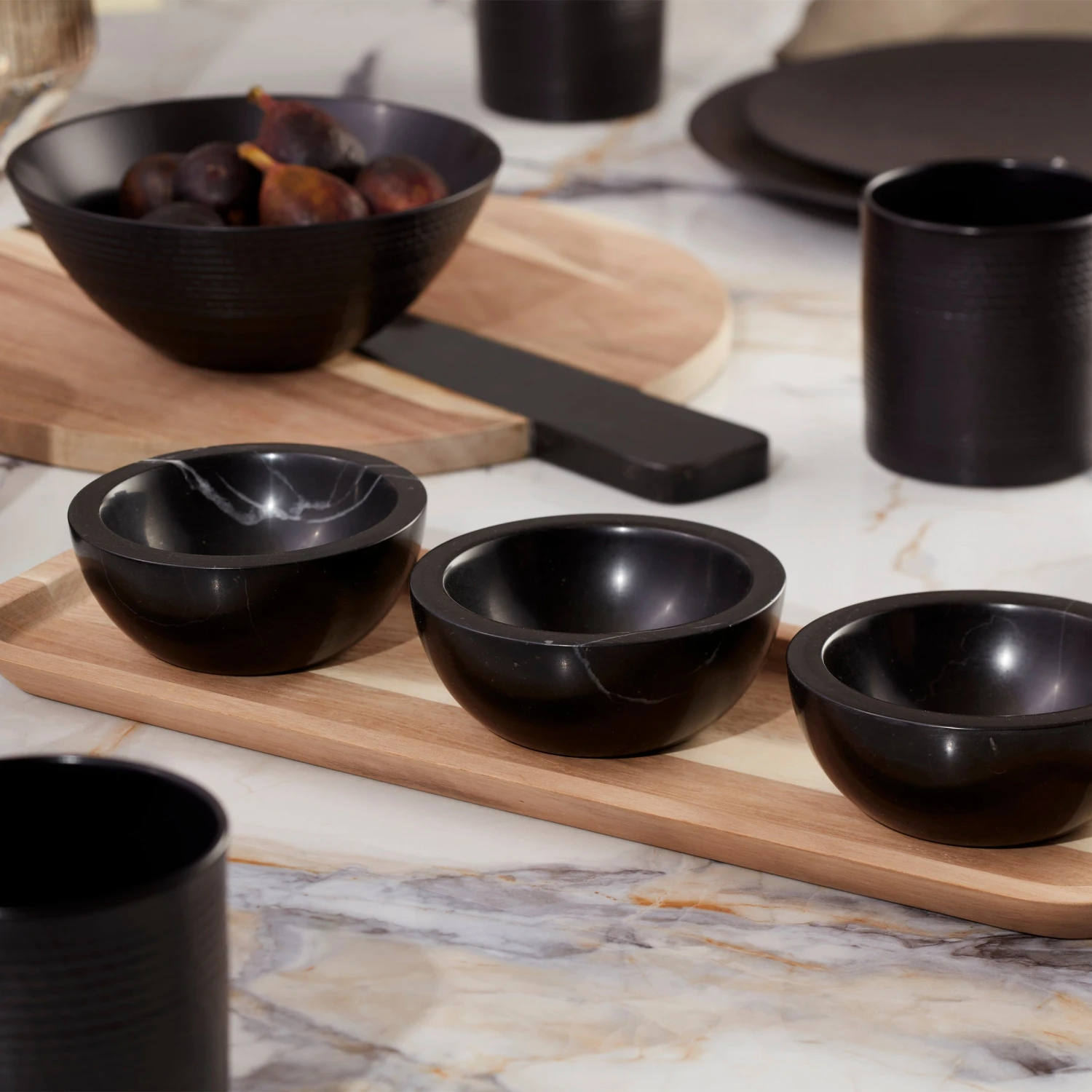 Lenox LX Collective Tray With 3 Dip Bowls 6 Lenox LX Collective Tray With 3 Dip Bowls - Image 6