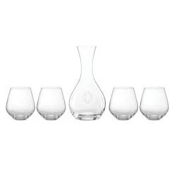 Lenox Tuscany Classics 5-Piece Decanter & Glass Set -Tableware Store 895257 LNP S23 SCR