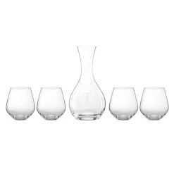 Lenox Tuscany Classics 5-Piece Decanter & Glass Set -Tableware Store 895257 LNP S23 T