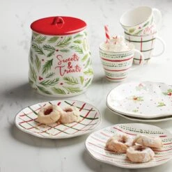 Lenox Bayberry Cookie Jar -Tableware Store 895260 895262 LHOL 23 FEA 1