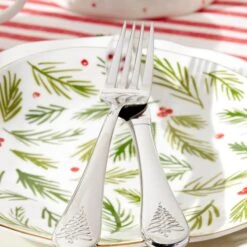 Lenox Bayberry Dessert Plates, Set Of 4 -Tableware Store 895262 894646 LHOL 23 FEA 1