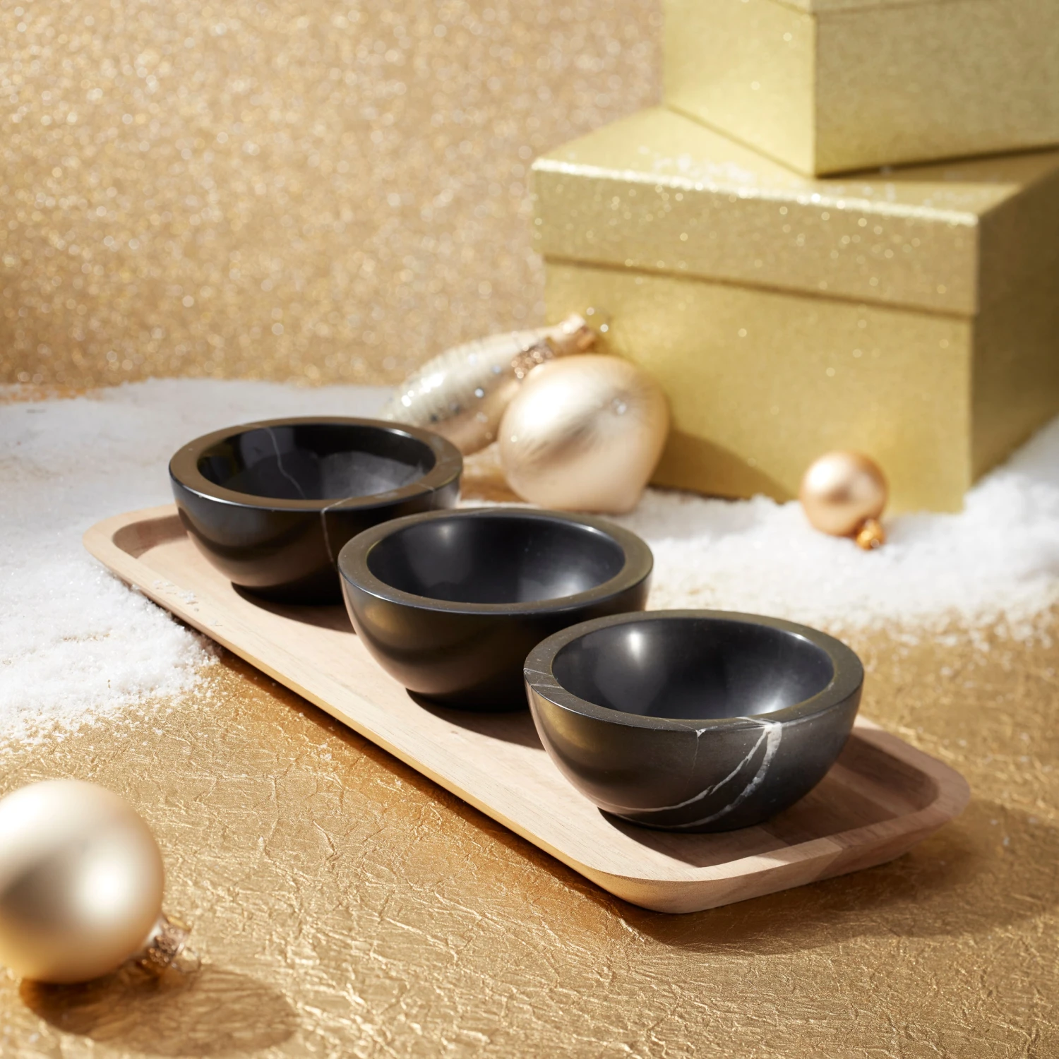 Lenox LX Collective Tray With 3 Dip Bowls 2 Lenox LX Collective Tray With 3 Dip Bowls - Image 2