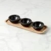 Lenox LX Collective Tray With 3 Dip Bowls