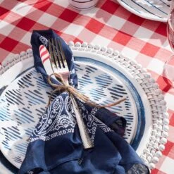 Lenox Blue Bay Melamine 16-Piece Dinnerware Set 12 Lenox Blue Bay Melamine 16-Piece Dinnerware Set -Tableware Store 895323 895239 895237 895240 895235 893675 LNP F23 FEA 7