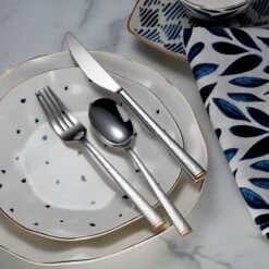 Lenox Blue Bay Flatware 20-Piece Set 6 Lenox Blue Bay Flatware 20-Piece Set -Tableware Store 895539 LNP F23 FEA 2