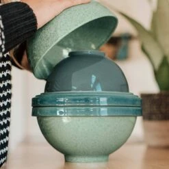 Lenox Luna Nesting Dinnerware Set -Tableware Store PDP luna green 3 2400x2400 1