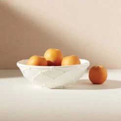 Lenox Wicker Creek Serving Bowl 14 Lenox Wicker Creek Serving Bowl -Tableware Store forthehostess